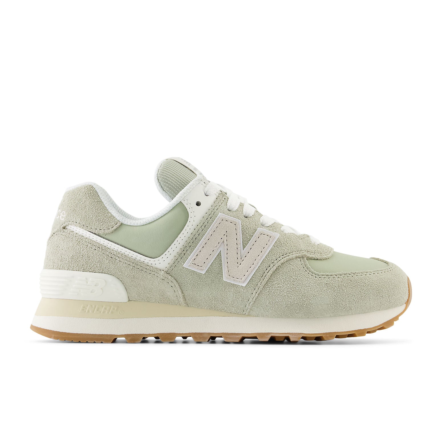 (WMNS) New Balance 574 Lifestyle Sneakers 'light Green' WL574QD2