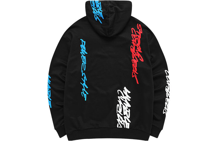 FILA FUSION x Futura Crossover Contrasting Colors Alphabet Logo Couple Style Black T11U138202F-BK