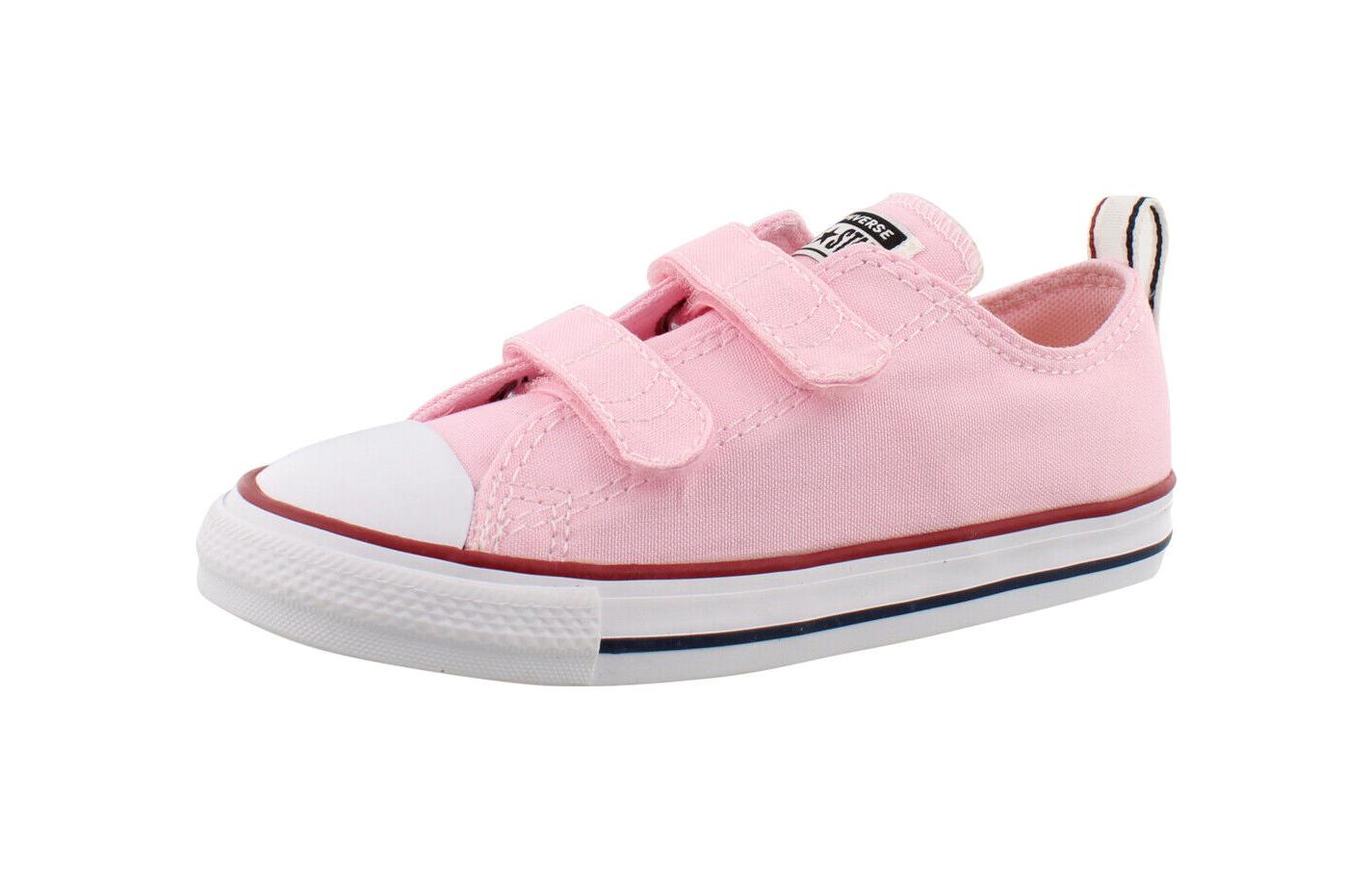 (TD) Converse Chuck Taylor All Star 2v Double Strap Low Top 'Cherry Blossom' 767223F