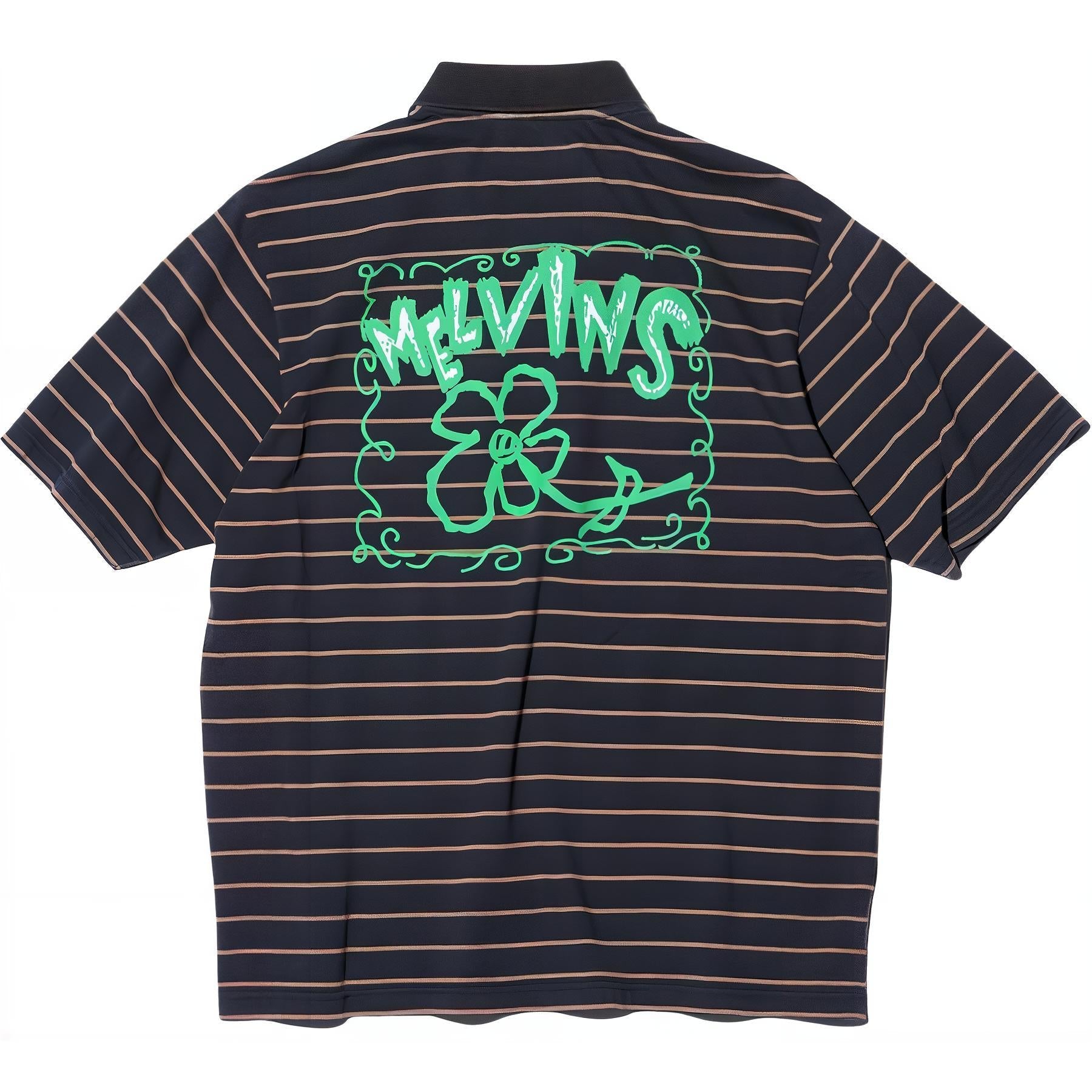 Supreme x Melvins Stripe S/S Polo 'Black White' SUP-SS24-221