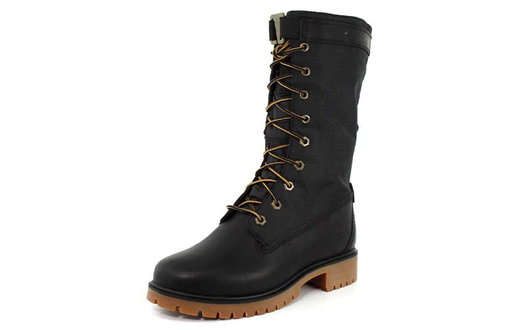 (WMNS) Timberland Jayne Waterproof Gaiter Fold-Down Boot 'Black' A1SYB