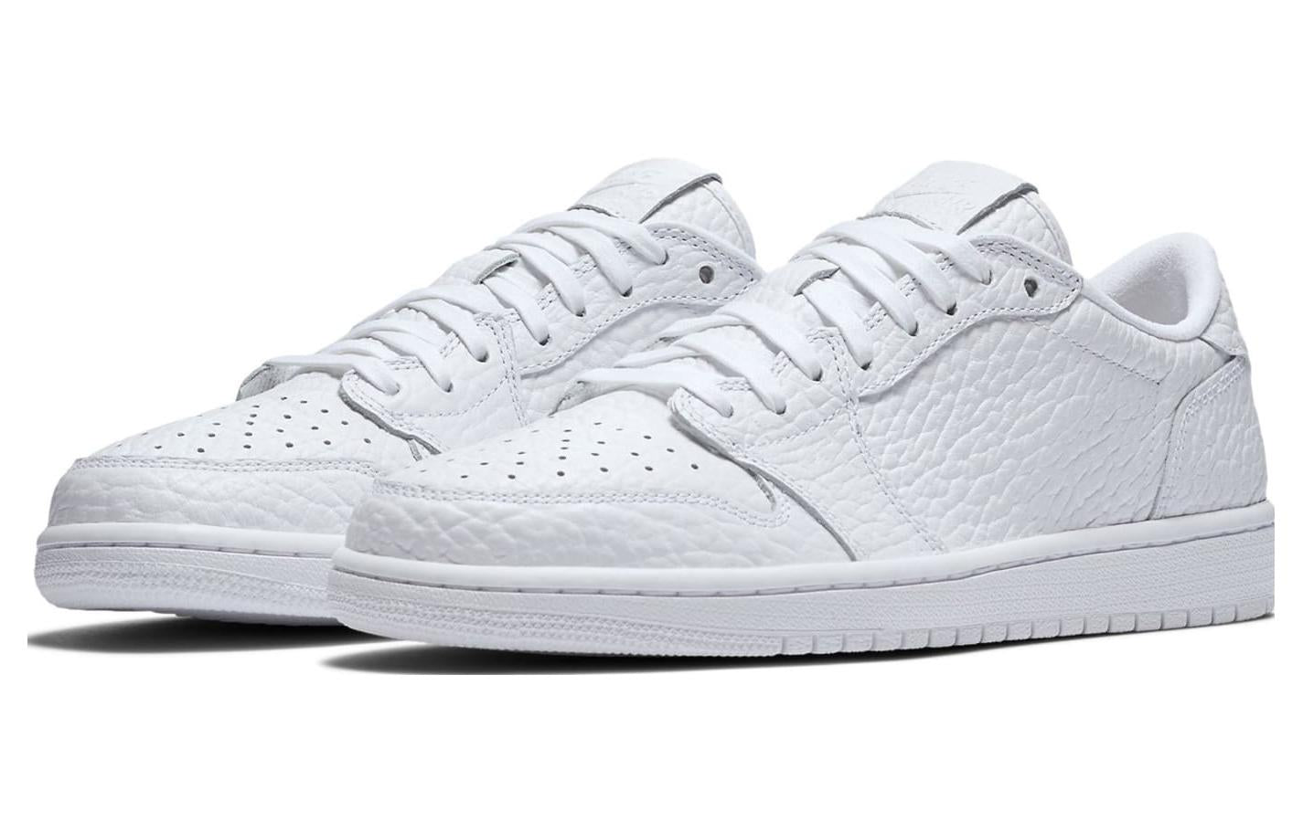 Air Jordan 1 Swooshless 'Triple White' 872782-100