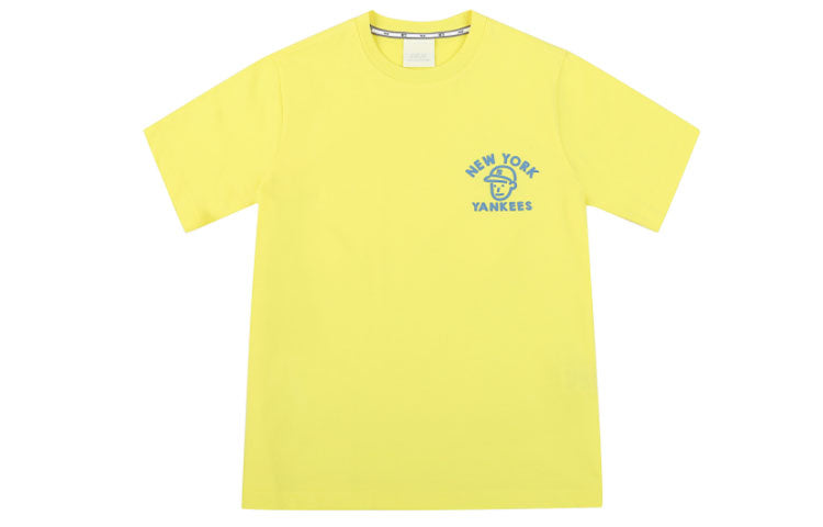 MLB New York Yankees Bigboy Series Short Sleeve Unisex Yellow 31TSC6031-0C03