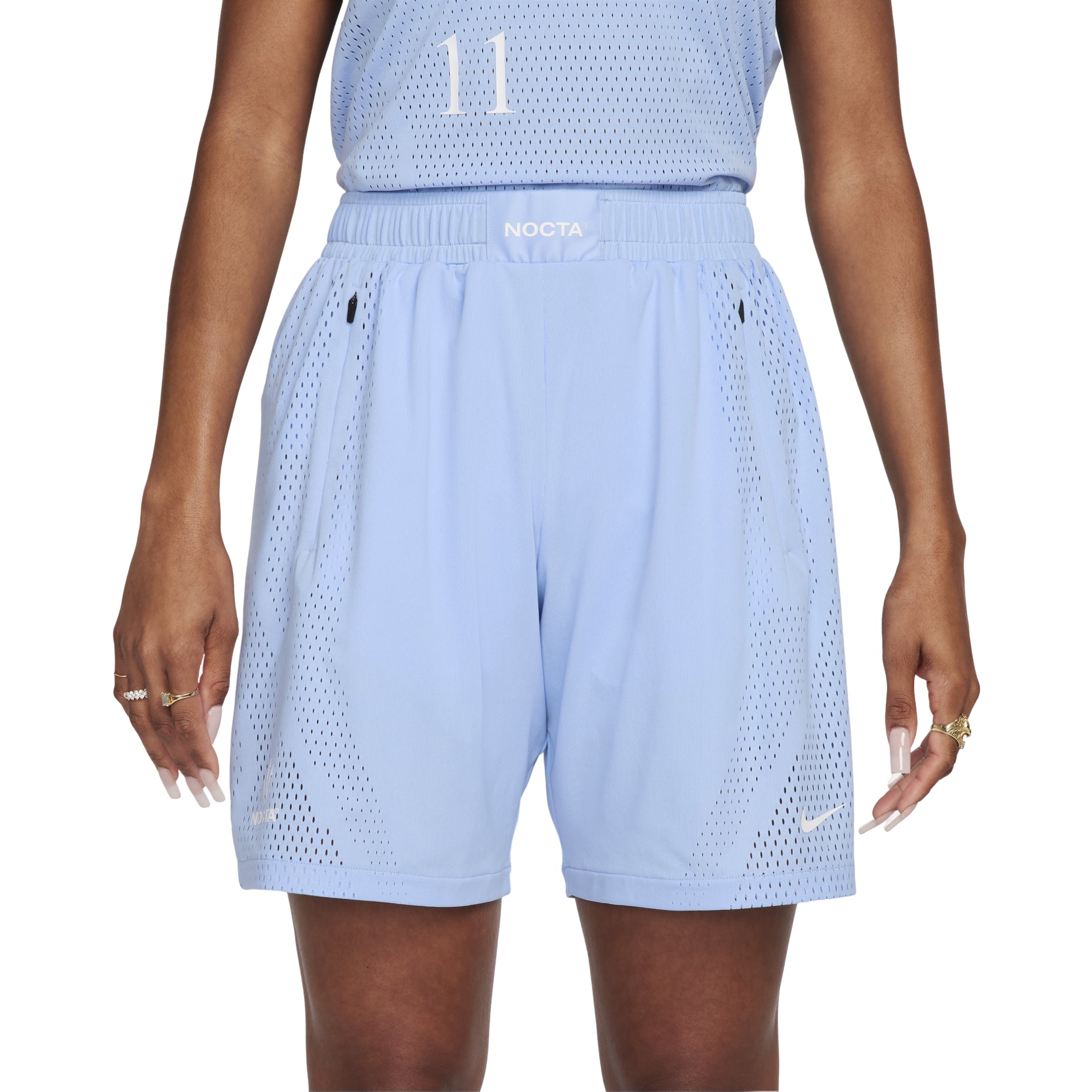 Nike x NOCTA Drake FW23 Lightweight Basketball Shorts Asia Sizing 'Mist Blue' DV3652-479