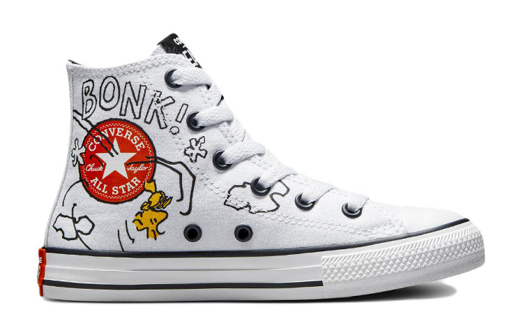 Peanuts x Converse Chuck Taylor All Star 'White Black Red' A01869C