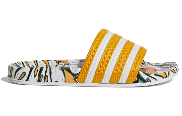 (WMNS) adidas The FARM Company x Adilette Slides 'Tropical Print' D96682