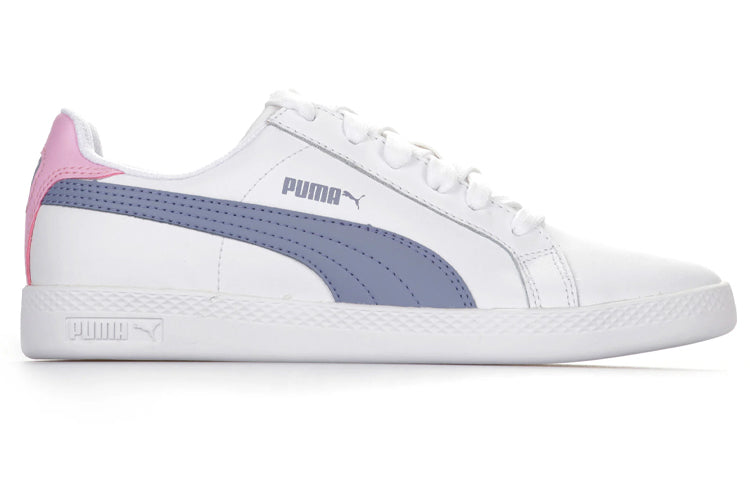 (WMNS) PUMA Smash Casual Sneakers White/Blue 360780-06