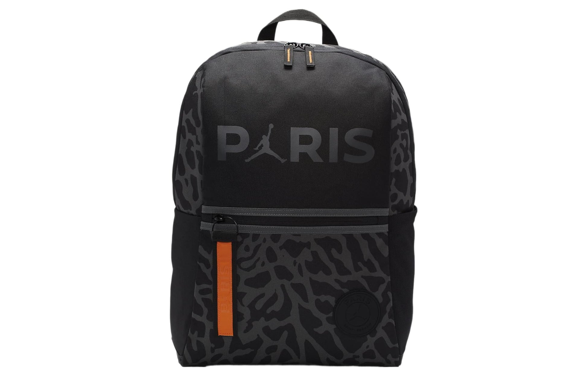 (GS) Air Jordan x PSG Essential Backpack 'Black Orange' FV2496-010