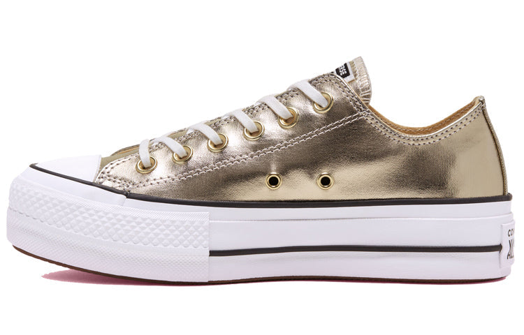 (WMNS) Converse Chuck Taylor All Star Lift Ox 'Gold' 560249C