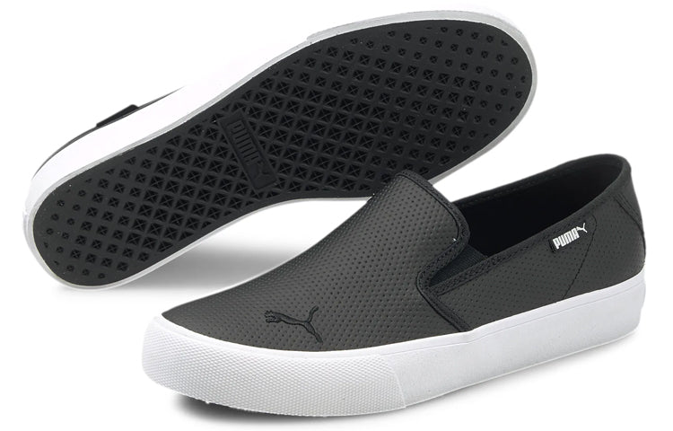 (WMNS) PUMA Bari Slip-On 'Black White' 374607-03