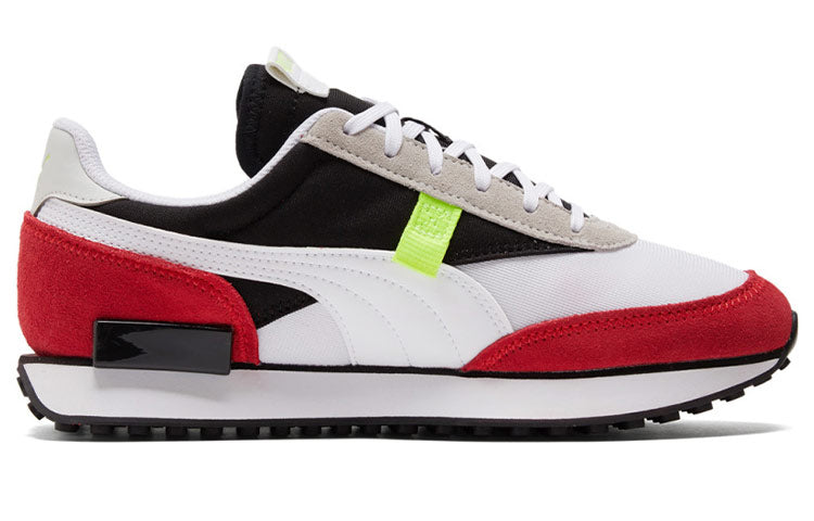 PUMA Future Rider Retro 'White High Risk Red' 380758-01