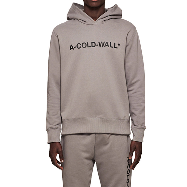 A-COLD-WALL* Logo Popover Hoodie 'Grey' ACWMW057-SLGR