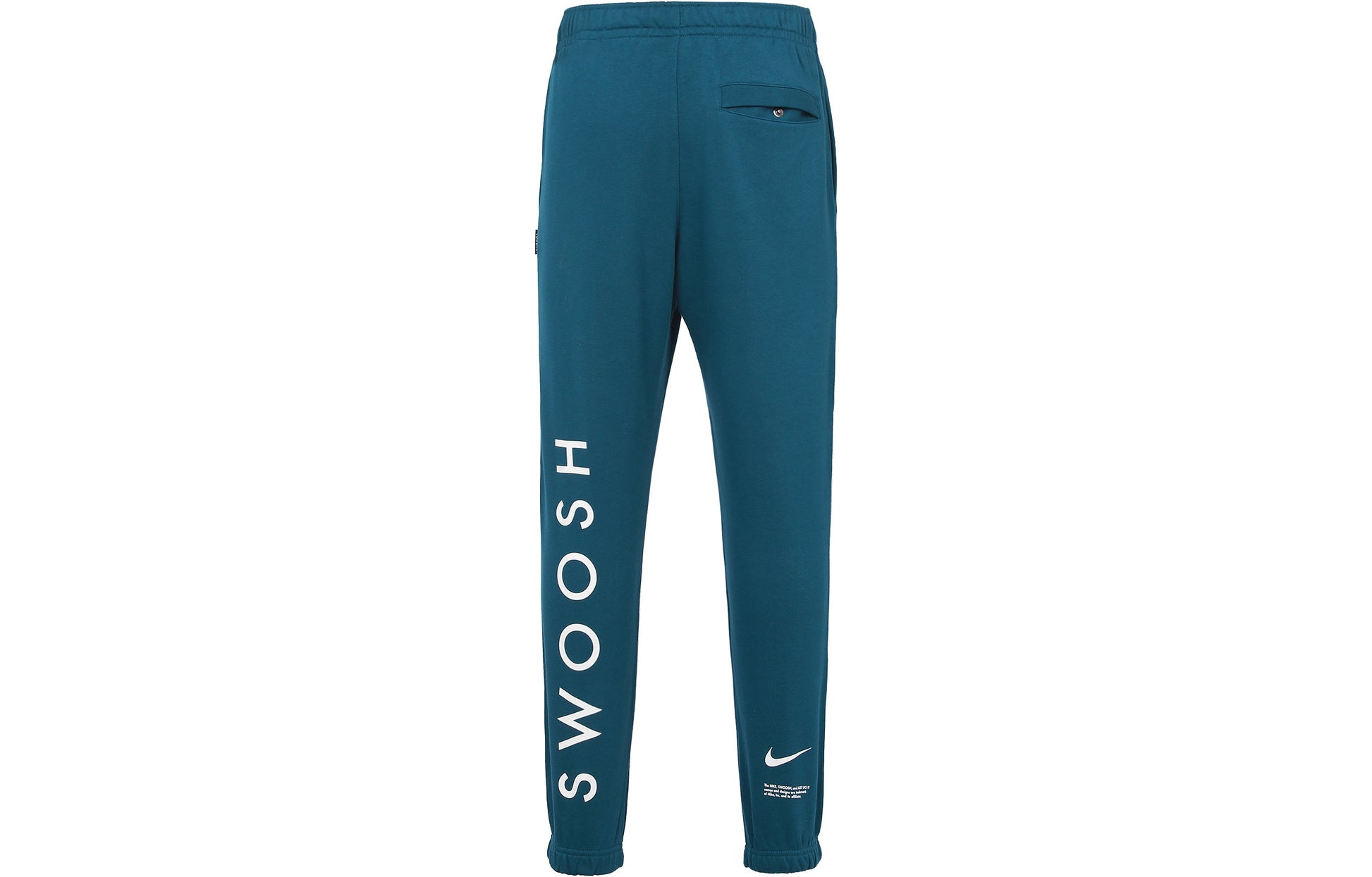 Nike Swoosh Alphabet Printing Breathable Sports Knit Bundle Feet Long Pants Blue DJ5372-401