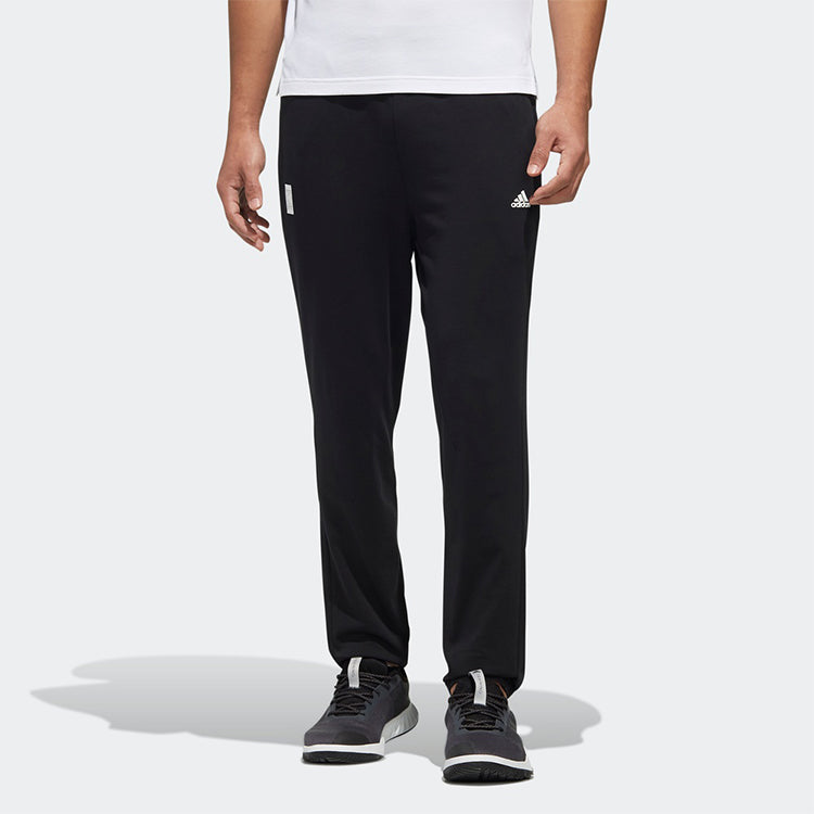 adidas Wj Pnt Sj logo Logo Woven Sports Long Pants Black DY8737