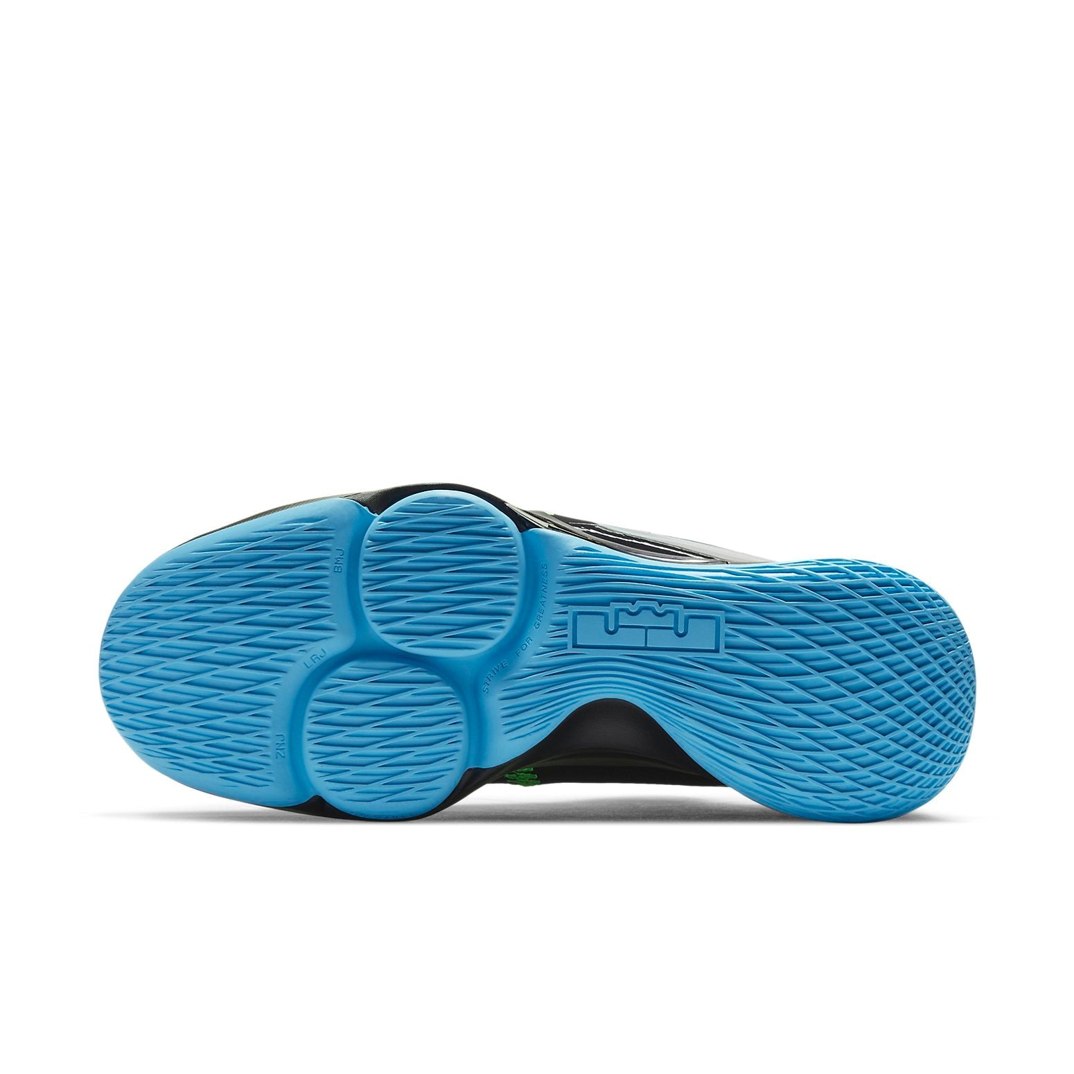 Nike LeBron Witness 5 'Black Light Blue Fury' CQ9380-004