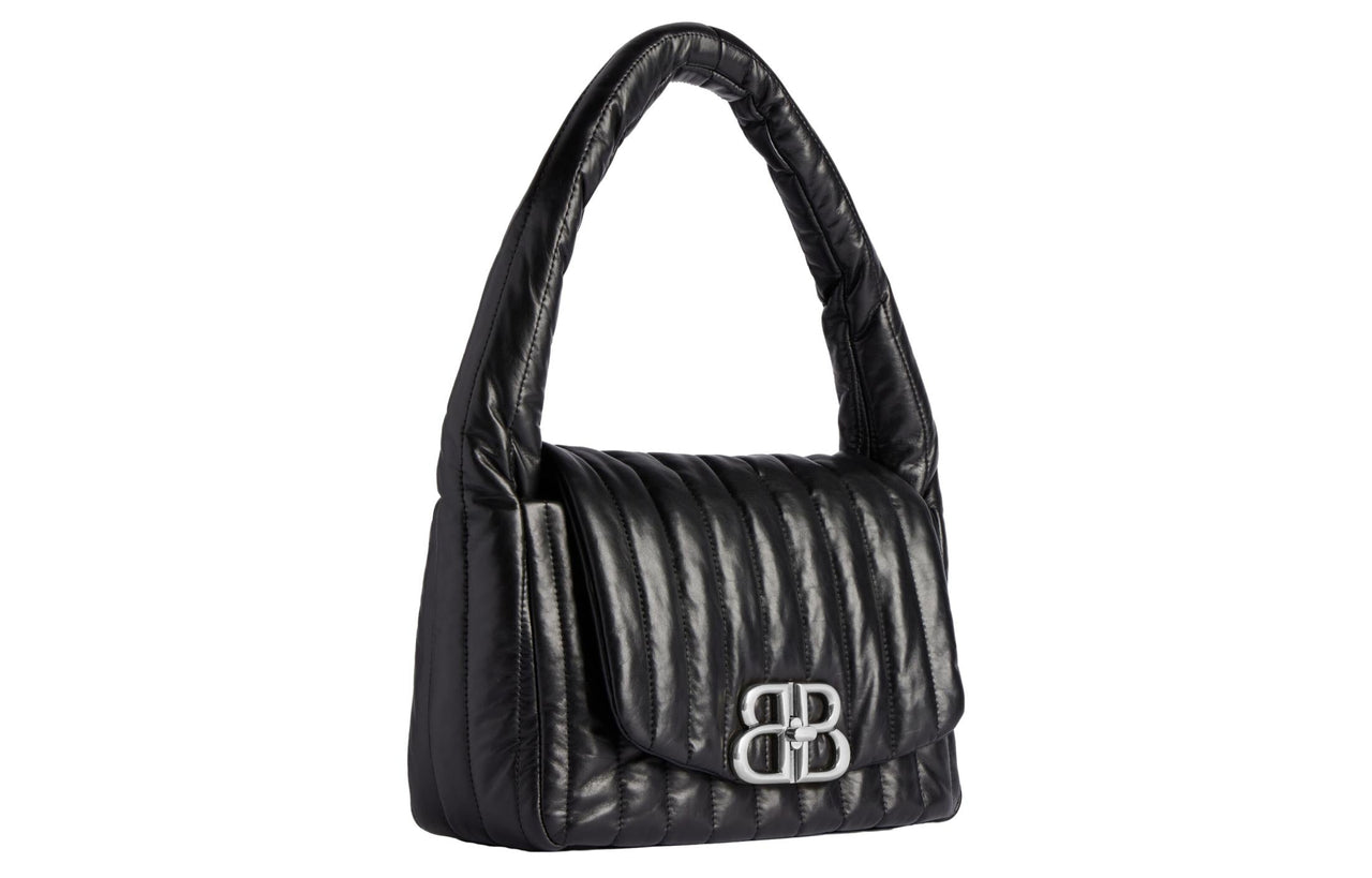 (WMNS) Balenciaga Monaco Small Sling Bag 'Black' 7878962AA7Z1000