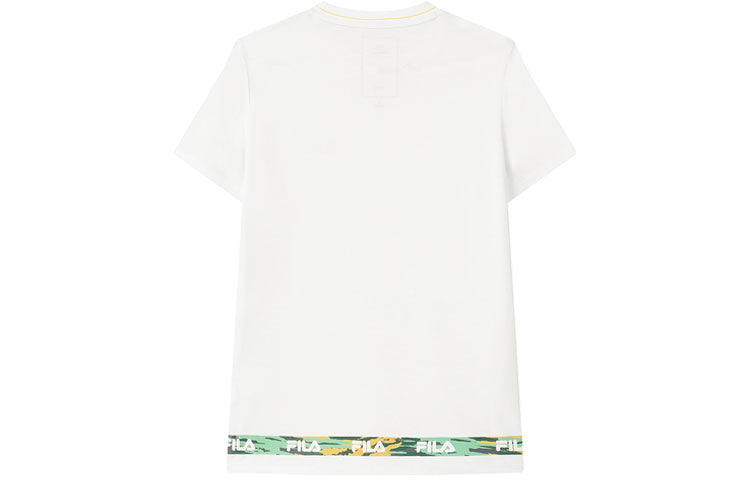(WMNS) FILA x 3.1 Phillip Lim Printed Round-neck Tee White F11W126104F-IV