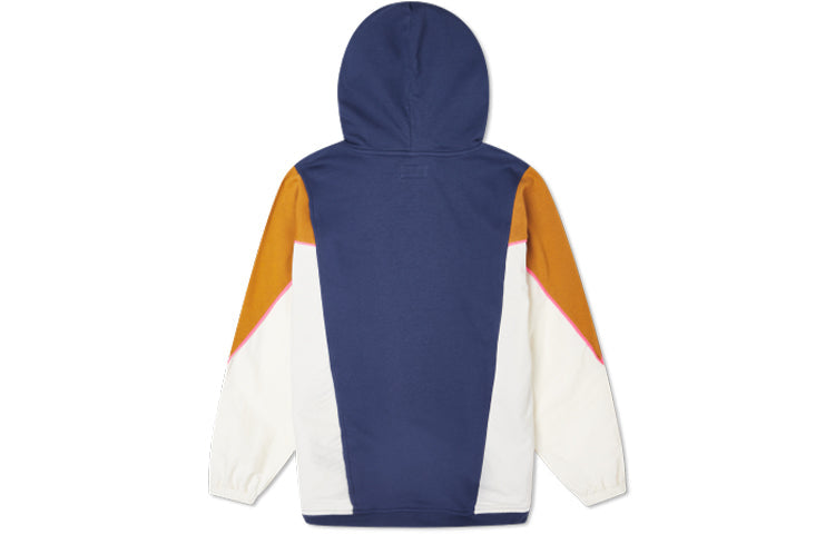 (WMNS) Converse Blocked Alt Terrain Hoodie Asia Sizing 'Midnight Navy' 10021057-A03