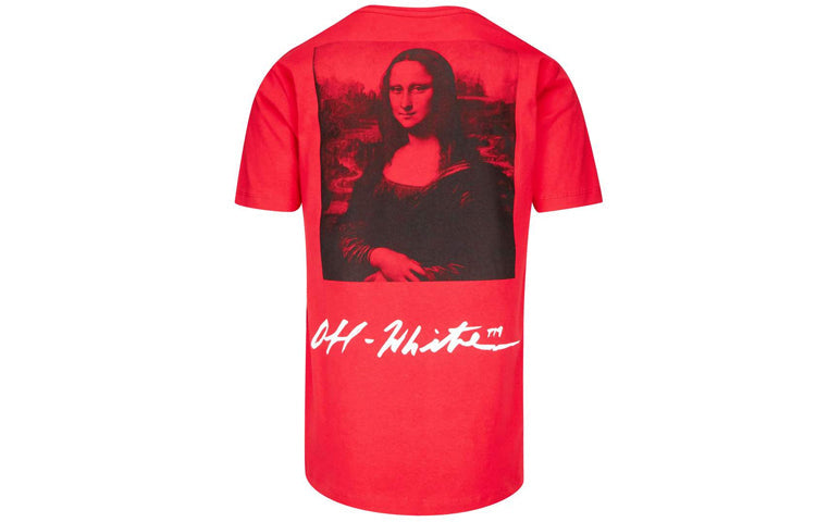 Off-White SS19 Mens Logo Mona Lisa Normal Fit OMAA027S191850052010