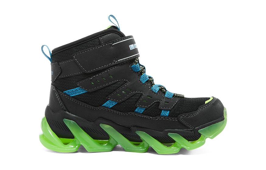 (GS) Skechers Mega Surge 'Black Green' 400131L-BBLM