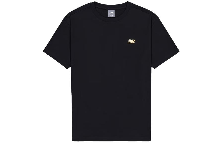 New Balance Graphic Print T-Shirt Asia Sizing 'Black' AMT41363-BK
