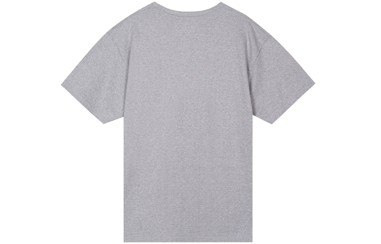 Nike Alphabet Logo Graffiti Round Neck Short Sleeve Gray CW5583-902