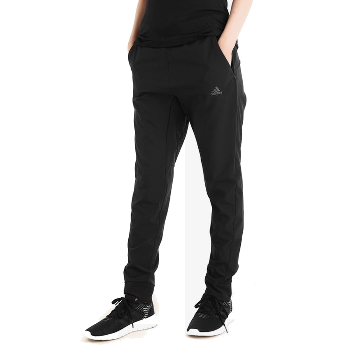 (WMNS) adidas Woven 7/8 Pants Asia Sizing 'Black' DP6791