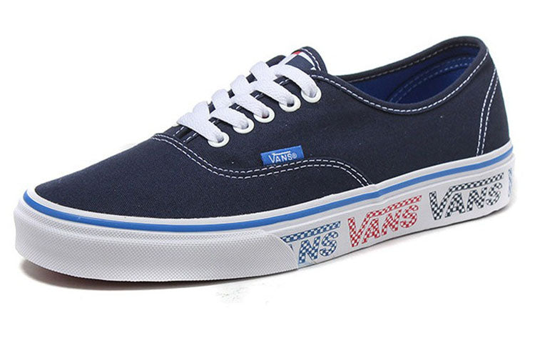 Vans Authentic Low Top Casual Skate Shoes Unisex Blue VN0A38EMMQO