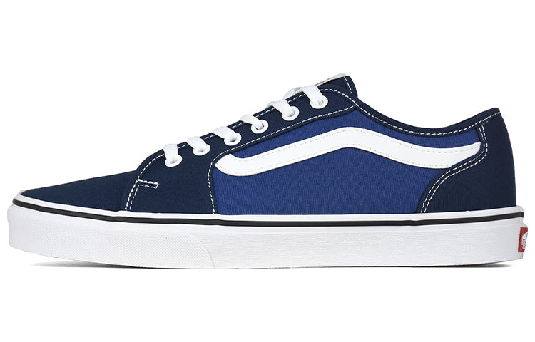 Vans Filmore Decon Low Tops Casual Skateboarding Shoes Unisex Blue VN0A3WKZW7S