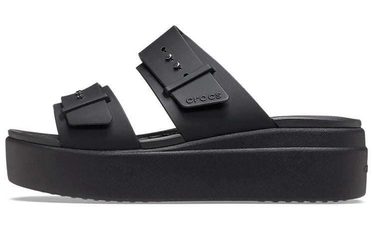 (WMNS) Crocs Brooklyn Low Sandals 207431-001