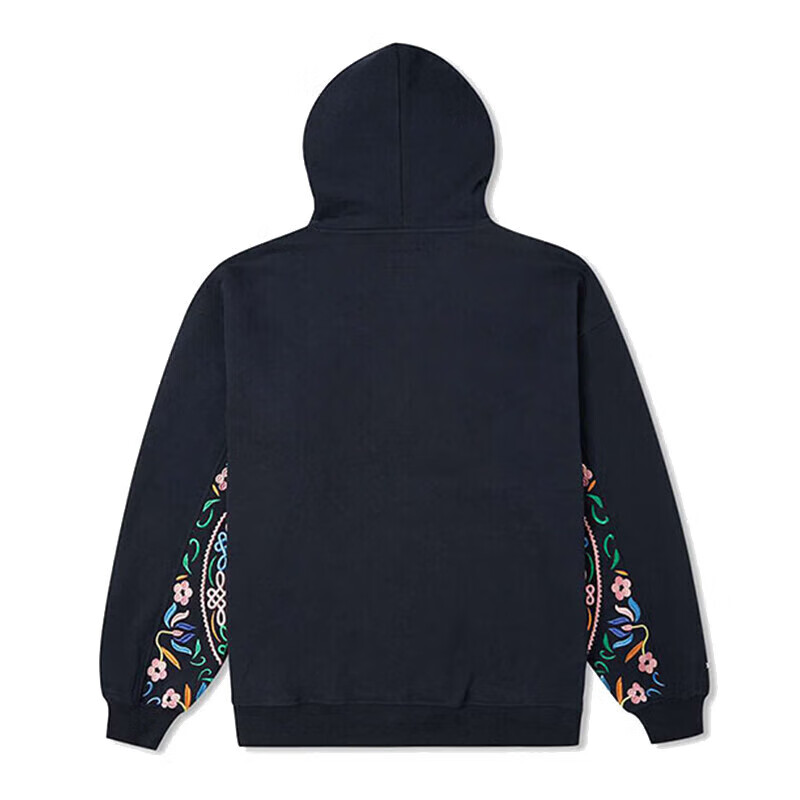 Converse Tapesty Hoodie Asia Sizing 'Black' 10025057-A03
