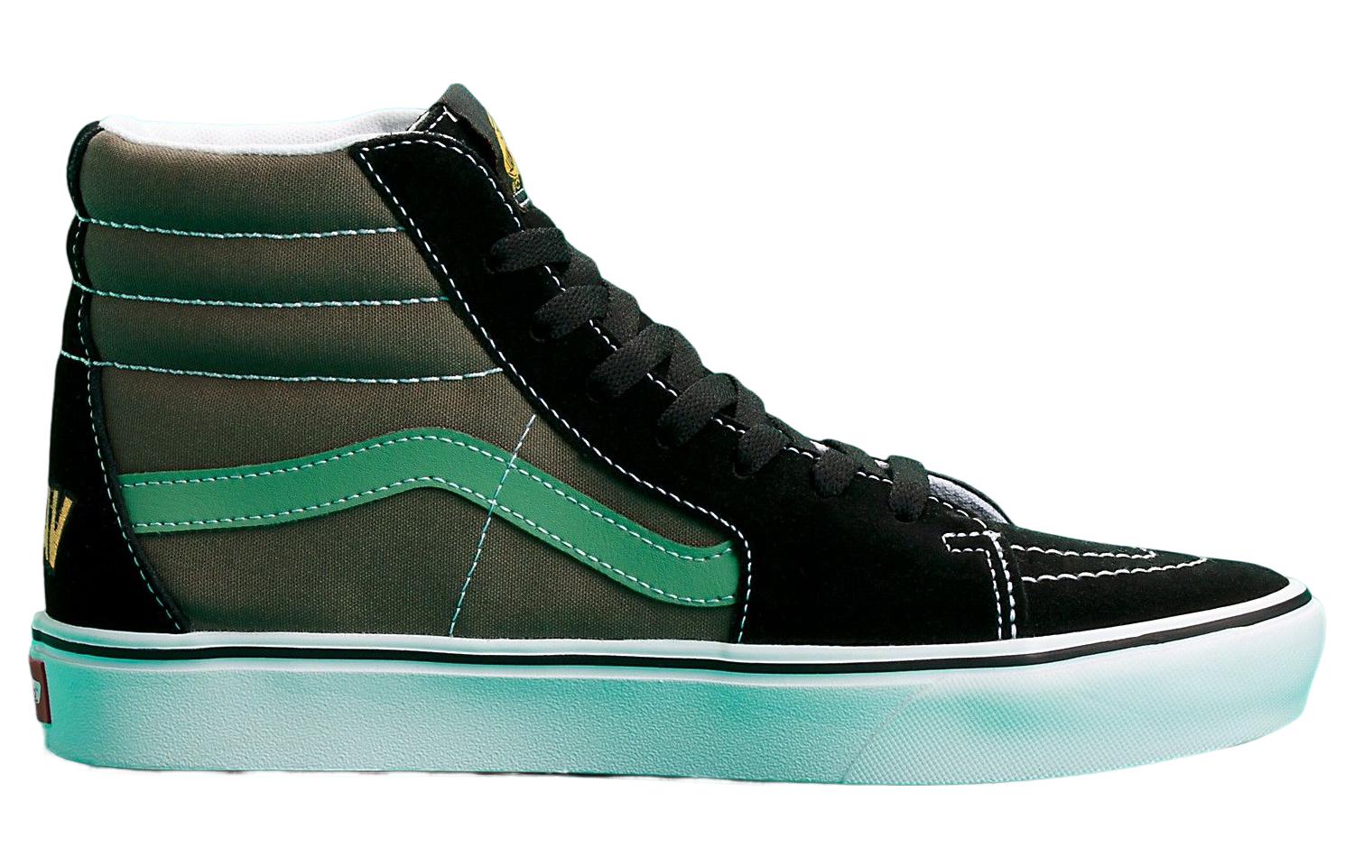 Vans SK8-HI Forager Comfycush 'Black Green' VN0007NFBML