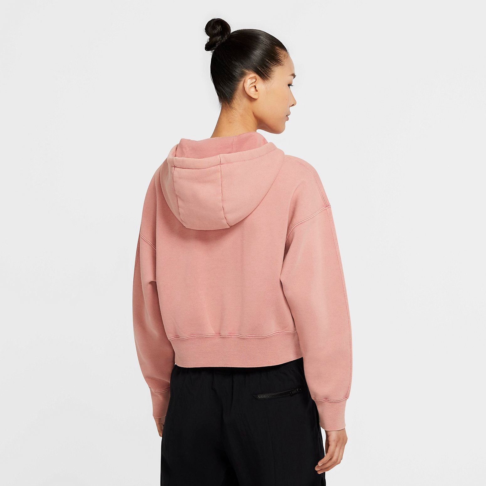 (WMNS) Air Jordan Flight Fleece Pullover 'Pink' CV7738-614