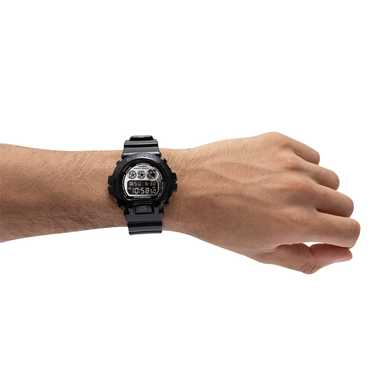 CASIO G-Shock Digital 'Black Silver' DW-6900NB-1