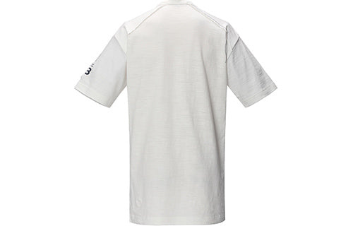 Men's Y-3 Round Neck Short Sleeve Beige Y31D4T00213