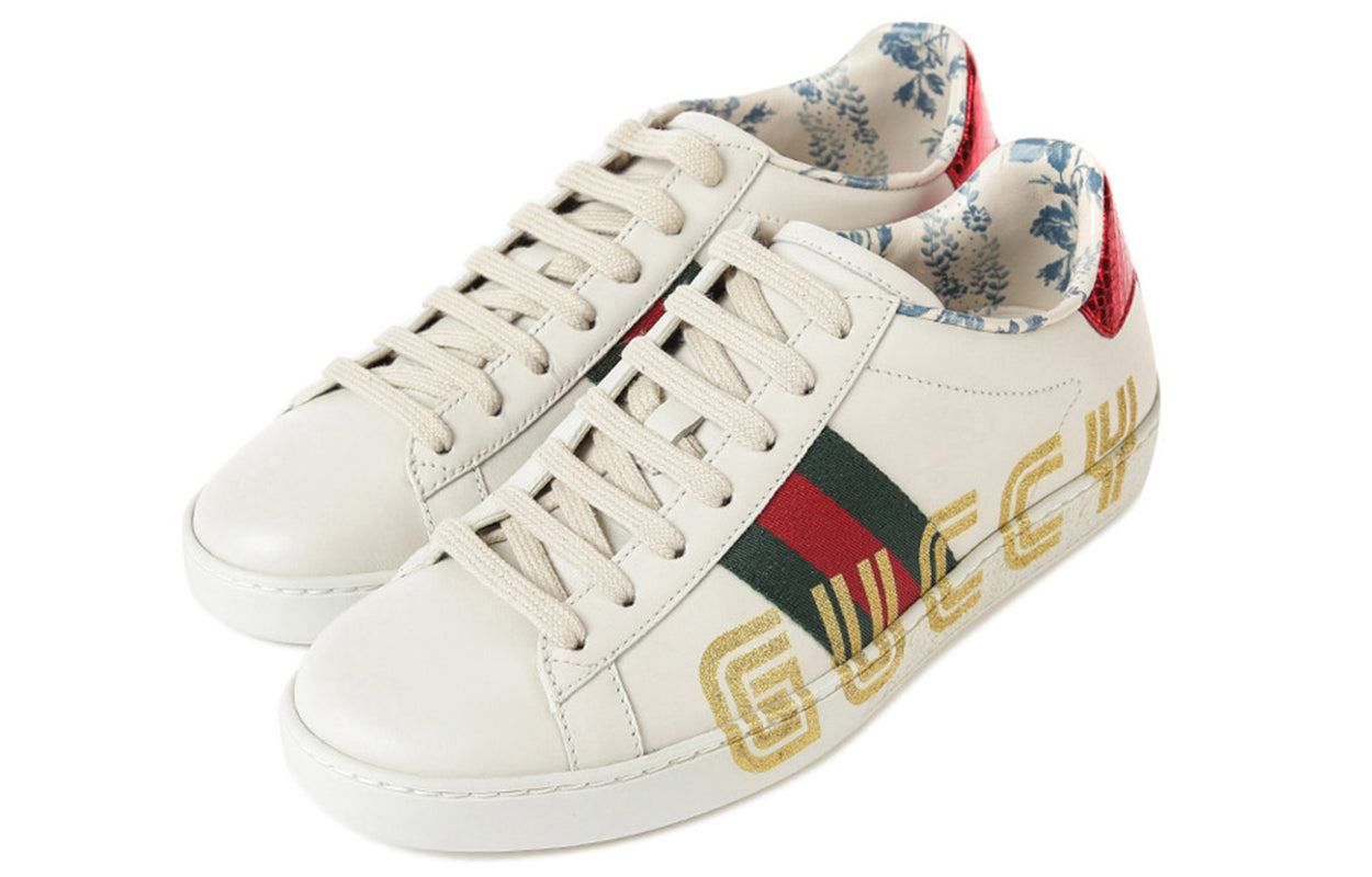 (WMNS) Gucci Ace Low 'Guccy Print' 525268-0G2D0-9072