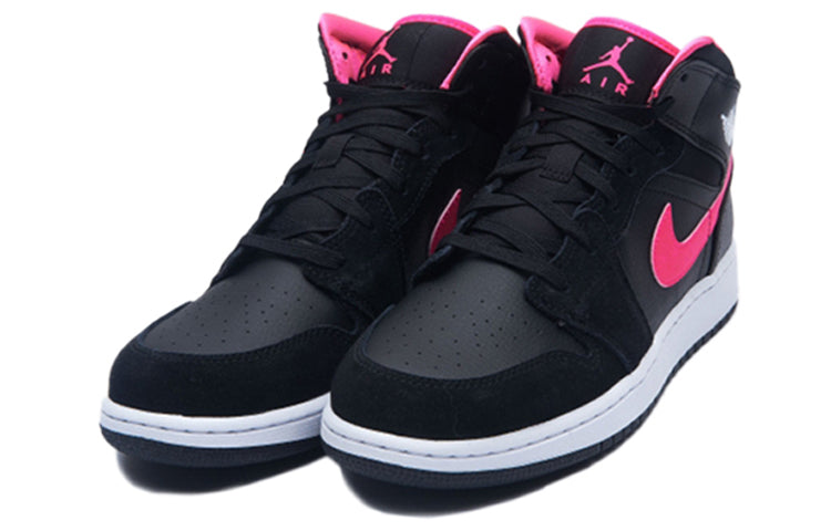 (GS) Air Jordan 1 Retro Mid 'Hyper Pink' 555112-039