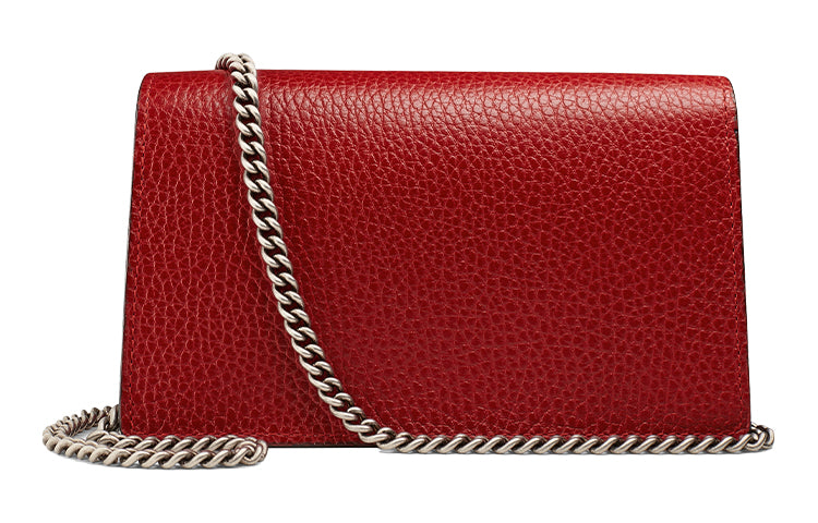 (WMNS) Gucci Dionysus Series Leather Bag Single-Shoulder Bag Mini Size 'Red' 476432-CAOGX-8990