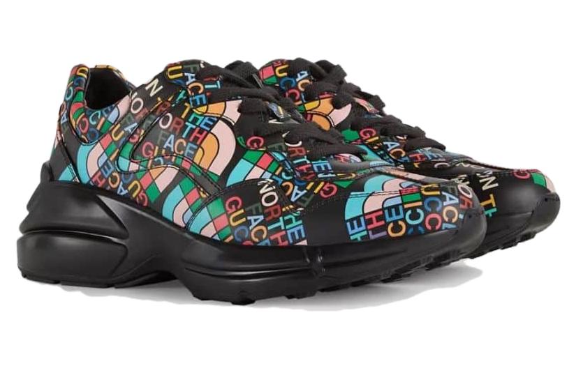 (WMNS) Gucci Rhyton 'Black The North Face' 685738-UOQ00-1086