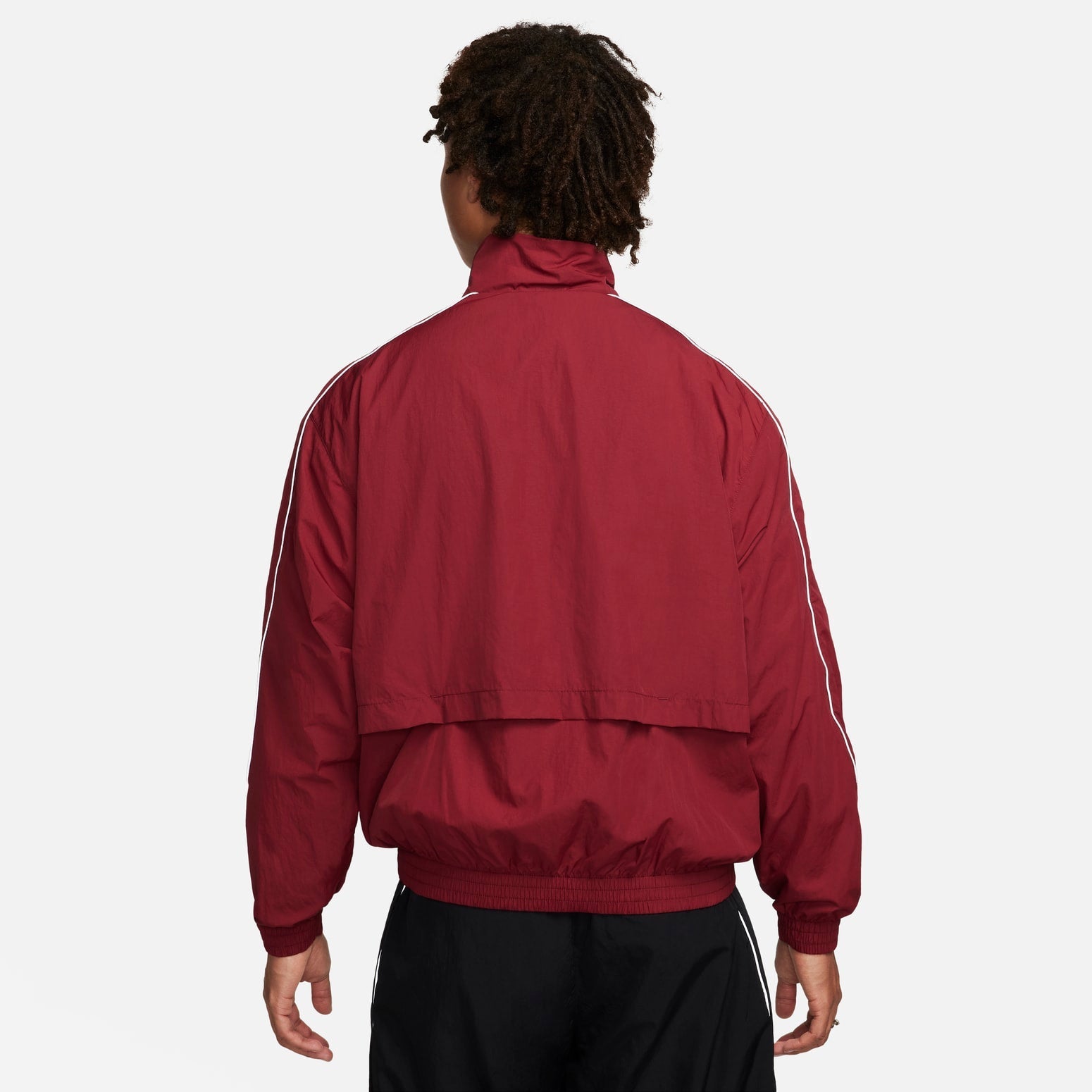 Nike Sportswear Solo Swoosh Woven Track Jacket 'Red' FB8622-677