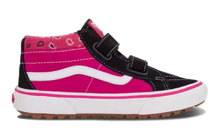 (GS) Vans Paisley Sk8-Mid Reissue 'Pink Black' VN0A5KROB9P