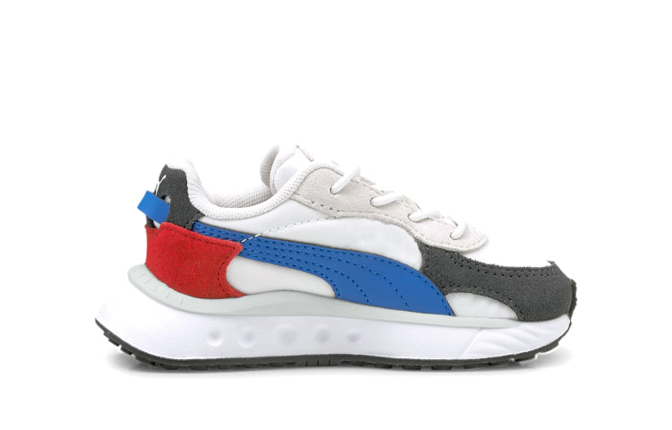 (TD) PUMA Wild Rider 'Rollin - Ebony White' 382030-03