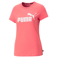 (WMNS) PUMA Essentials Logo T-Shirt 'Pink' 586775-91