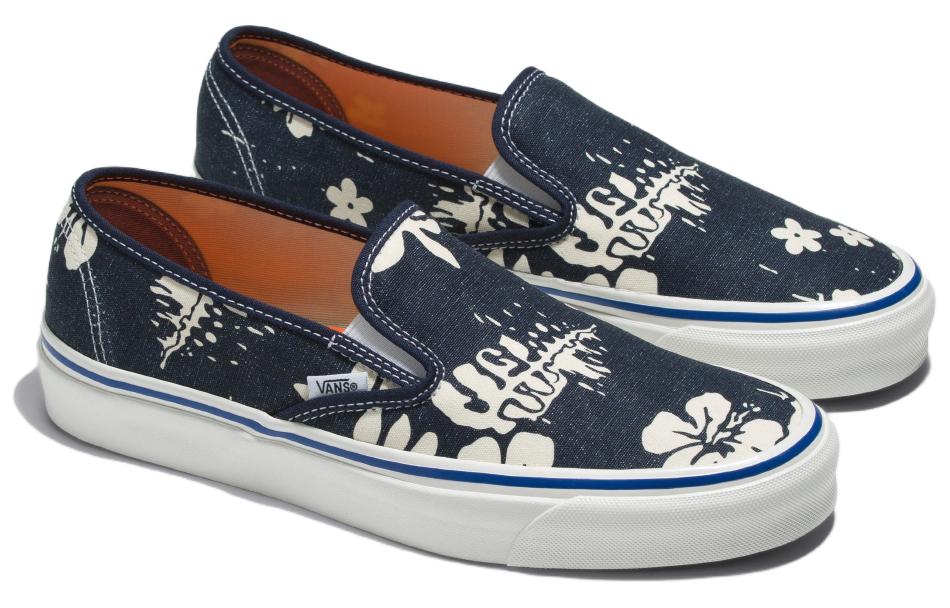 Vans Slip-On 48 Deck DX 'OG Floral Navy' VN0005UPNVY1