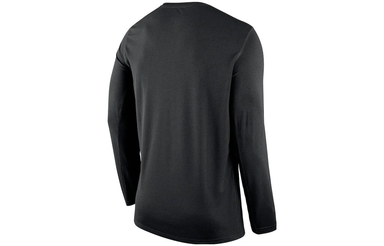 Nike x NBA Sacramento Kings Essential Practice Legend Performance Long Sleeve T-Shirt 'Black' DR6539-010