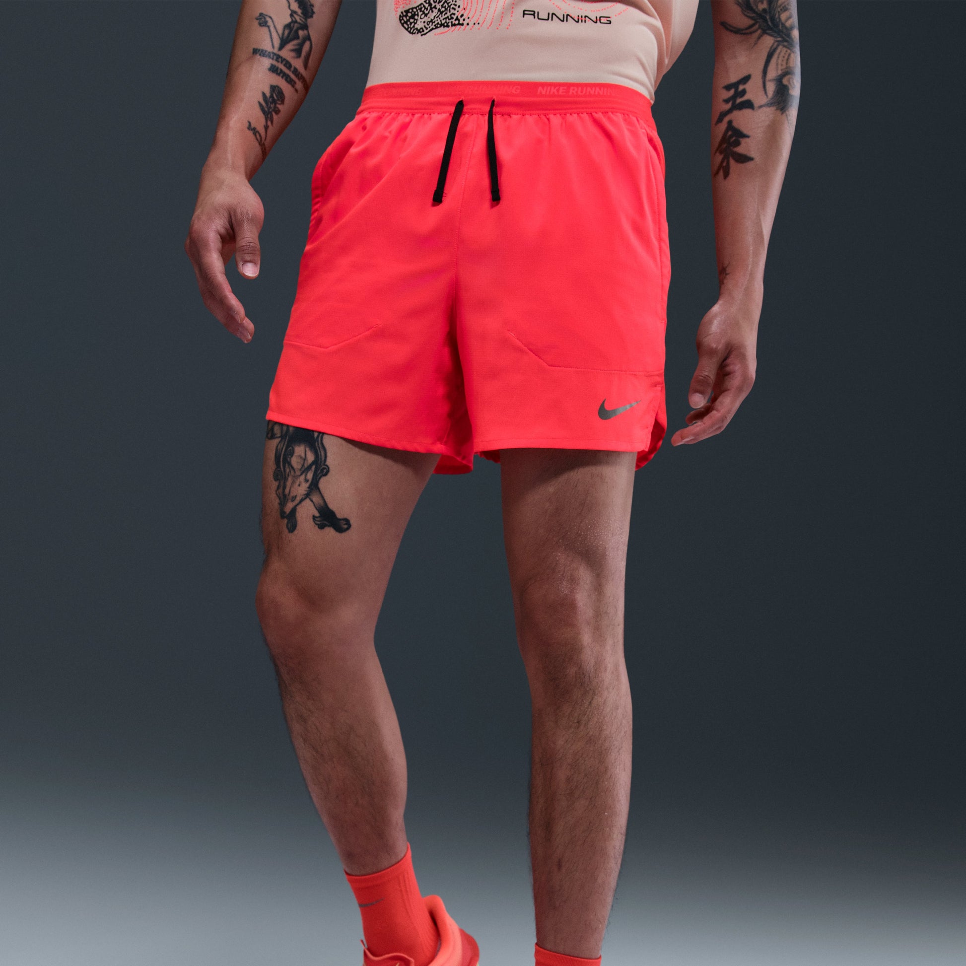 Nike Dri-FIT Stride 5" Hidden Lined Running Shorts 'Bright Crimson' DM4756-635