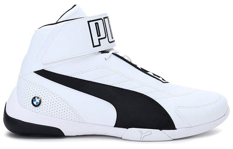 PUMA Bmw M Motorsport Kart Cat Iii Mid 'White Black' 306196-02