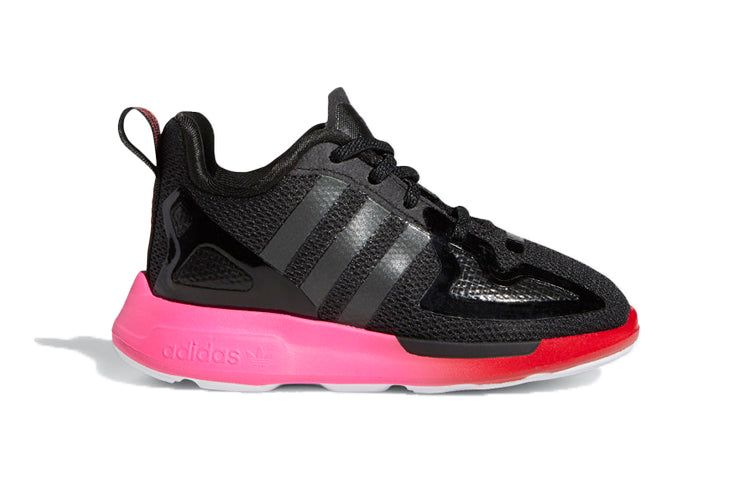 (TD) adidas ZX 2K Flux 'Black Pink' FW2380