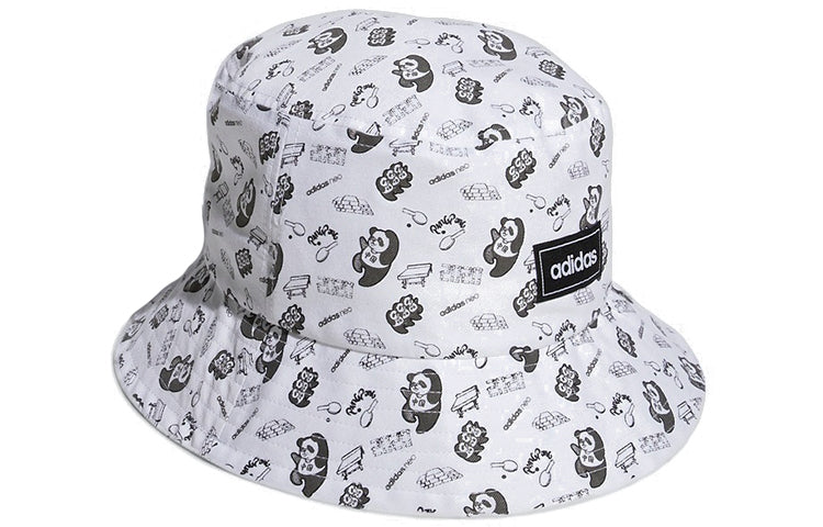 adidas neo Pnda Bucket Fisherman's hat White / Black GL6873