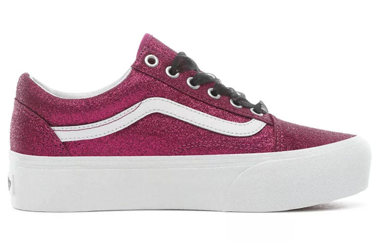 Vans Glitter Old Skool Platform 'Purple White' VN0A3B3UUJQ